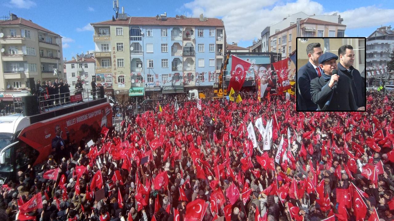 CHP Genel Başkanı Özel: "Karaman Zengin Bir Kent Olarak İç Anadolu'da Yeniden Pırıl Pırıl Parlayacak"