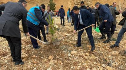 Ermenek’te Orman Haftası Kapsamında Fidan Dikimi Gerçekleştirildi