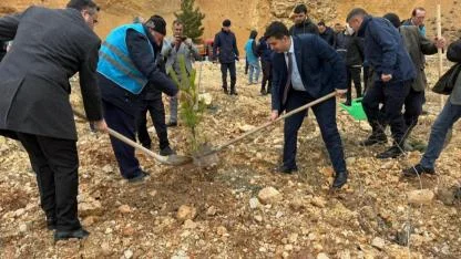 Ermenek’te Orman Haftası Kapsamında Fidan Dikimi Gerçekleştirildi