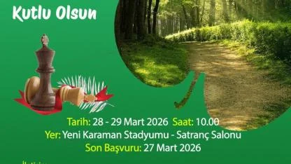 Hamleler Doğa İçin: Karaman’da Fidan ve Satranç Buluşması