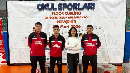 Karaman Fatih Anadolu Lisesi Floor Curling Takımı Türkiye Şampiyonası’nda