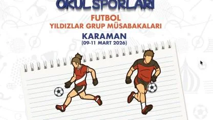 Karaman Yıldız Futbolcuları ağırlayacak