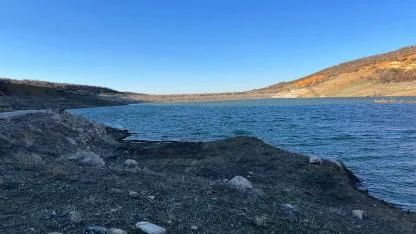 Karaman’da Yollarbaşı Göleti dolmaya devam ediyor