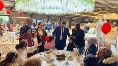 Kaymakam Çam Askerlik Sonrası İlk Gününde Çocuklar ve Aileleriyle İftarda Buluştu