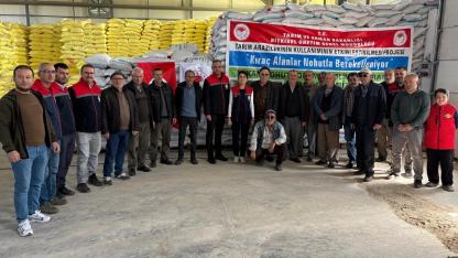 Kazımkarabekir'de Nohut Tohumu Dağıtımı Yapıldı