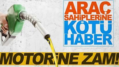 Motorine Yapılacak Zam Belli Oldu: Karaman'da 80 TL'yi Geçecek