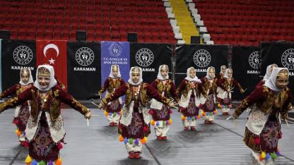 Okul Sporları Halk Oyunları yarışmaları tamamlandı