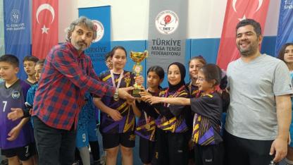 Okul Sporları Masa Tenisi Heyecanı Sona Erdi