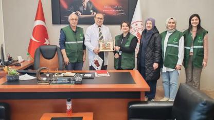 Sağlık Çalışanlarına 14 Mart Tıp Bayramı Ziyareti