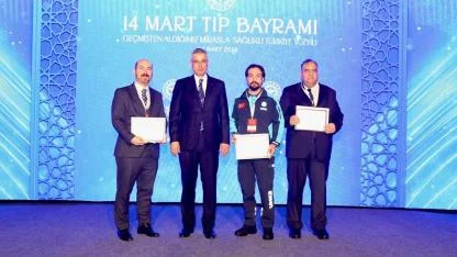 Sağlık Çalışanlarına Teşekkür Belgesi Verildi