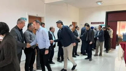 Sağlık Müdürlüğünde Bayramlaşma Programı Düzenlendi