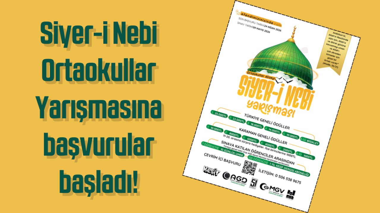 Siyer-i Nebi Yarışmasının Başvuru Süreci Başladı