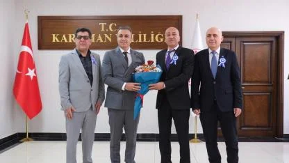 SMMMO Yönetiminden Vali Çiçek’e Anlamlı Ziyaret