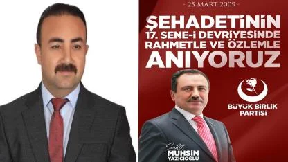 Soyfidan; “Şehadetinin 17. Yıl Dönümünde Rahmet, Minnet Ve Dualarla Anıyoruz”
