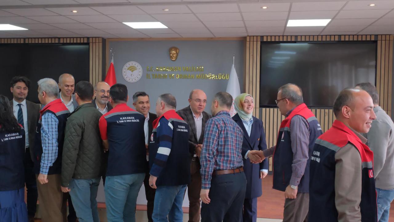 Tarım ve Orman Müdürlüğü’nde Bayramlaşma Programı