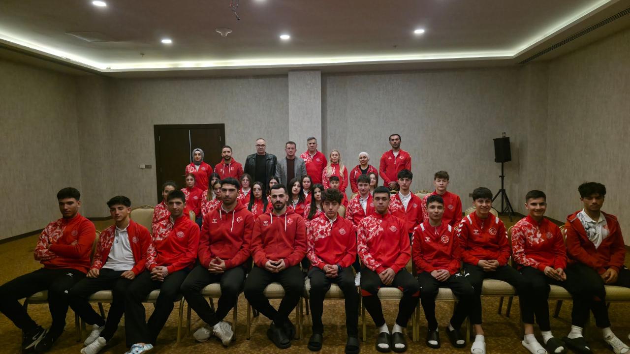 Tekerlekli Paten Milli Takım Kampı Karaman’da Başladı