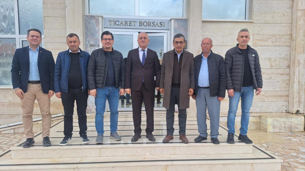 Ticaret İl Müdürü Özcan’dan Ticaret Borsası’na Ziyaret