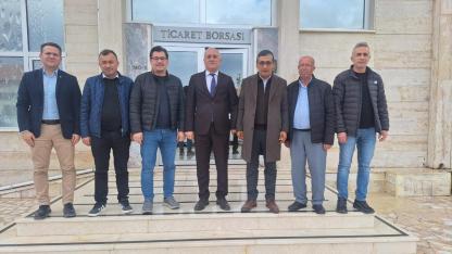 Ticaret İl Müdürü Özcan’dan Ticaret Borsası’na Ziyaret