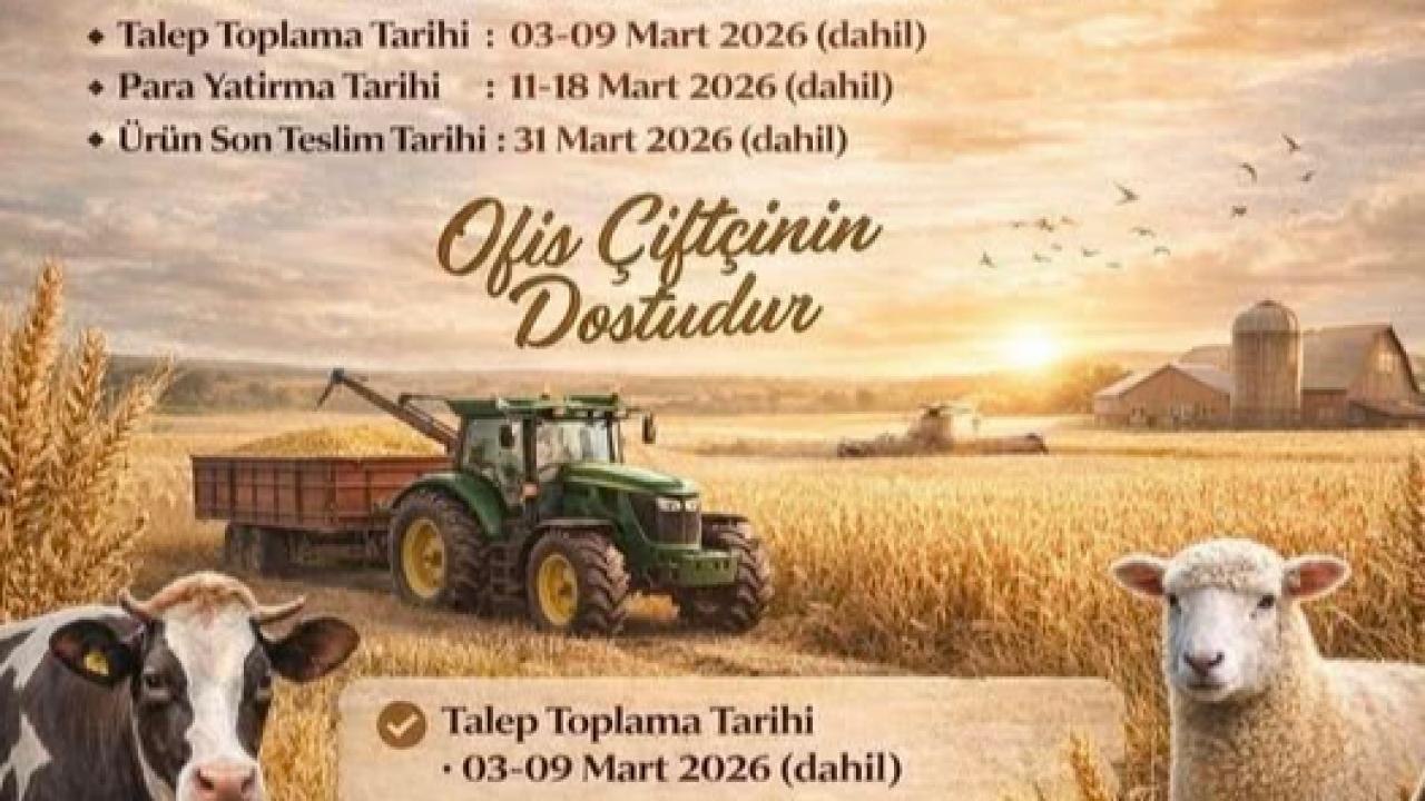 TMO'da Mart Ayı Arpa Satışı Başladı