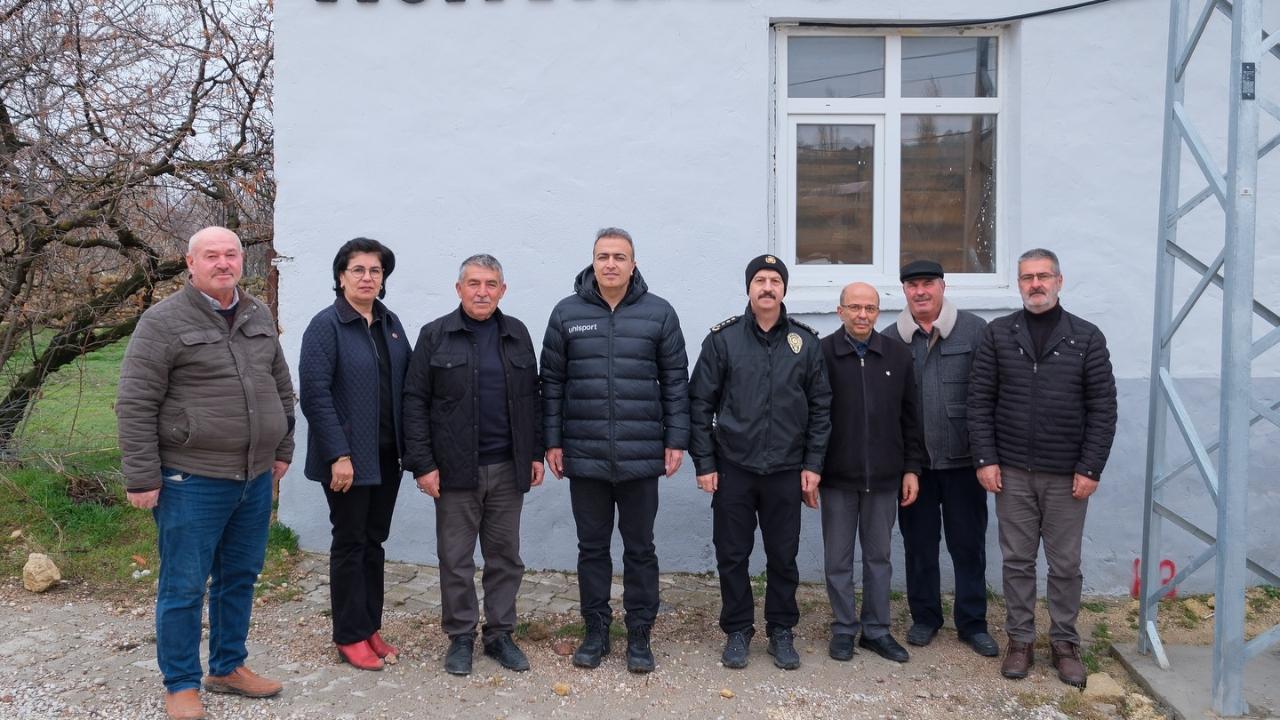 Vali Çiçek, Gökçe Köyünü Ziyaret Etti