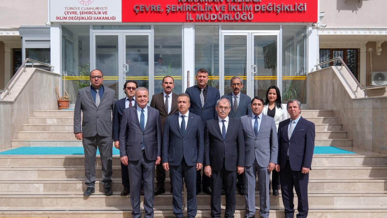 Vali Çiçek Kurum Ziyaretlerini Sürdürüyor