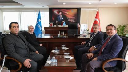 Vali Çiçek, Kurumları Ziyaret Etti