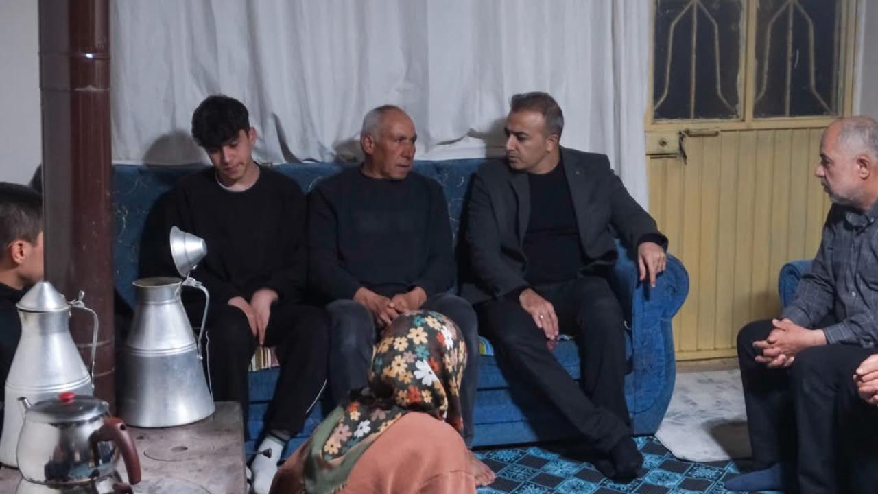 Vali Çiçek’ten Ardıçkaya Köyü’ne Taziye Ziyareti