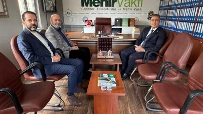 Vali Çiçek’ten Mehir Vakfı Genel Merkezine Ziyaret