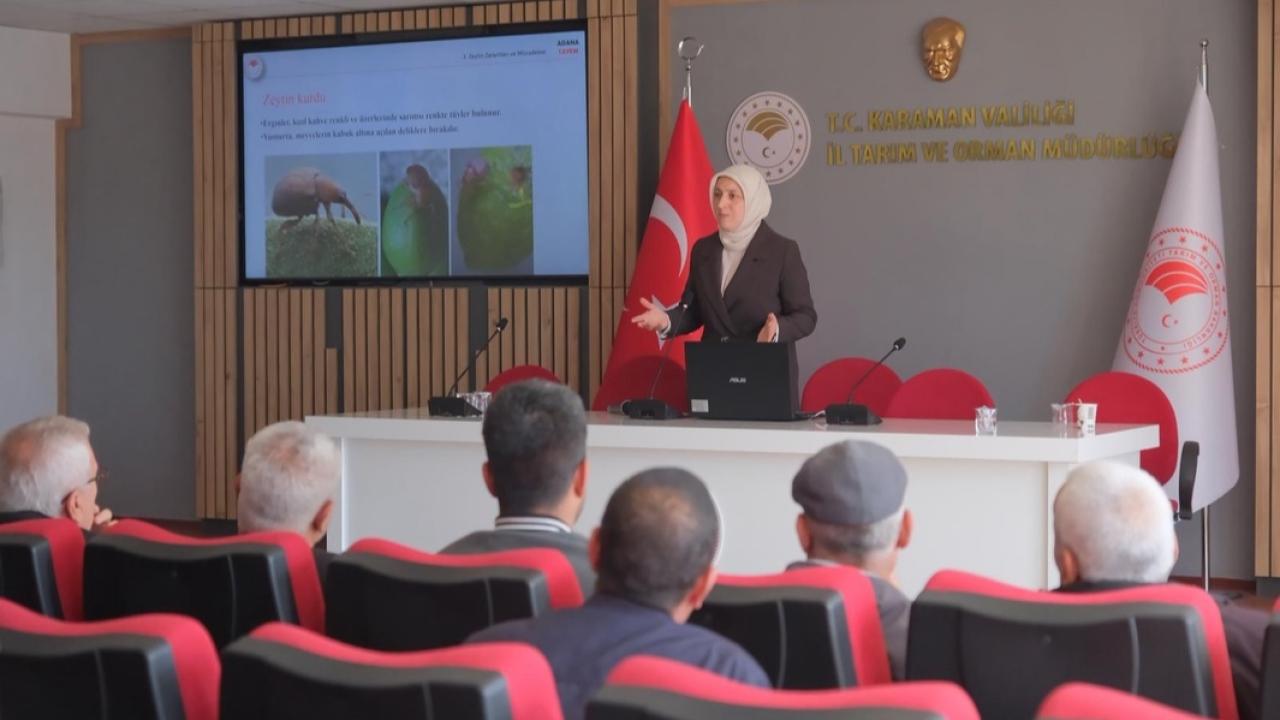 Zeytin Tarımı Konulu Eğitim Başladı