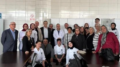 60+ Yaşam Boyu Öğrenme Akademisi Öğrencileri Gastronomi Mutfağında