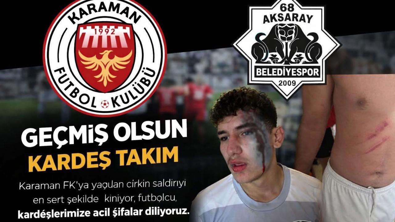 68 Aksarayspor’dan Karaman FK’ya Destek: “Bu Zihniyetin Türk Futbolunda Yeri Yok”