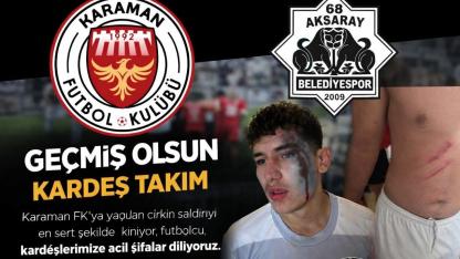 68 Aksarayspor’dan Karaman FK’ya Destek: “Bu Zihniyetin Türk Futbolunda Yeri Yok”