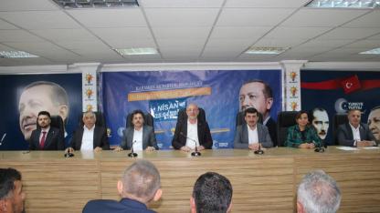 AK Parti'de Nisan Ayı İl Danışma Meclisi Toplantısı Yapıldı
