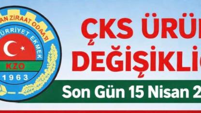Çiftçilere Kritik Uyarı: ÇKS Ürün Değişikliği İçin Son Gün 15 Nisan!