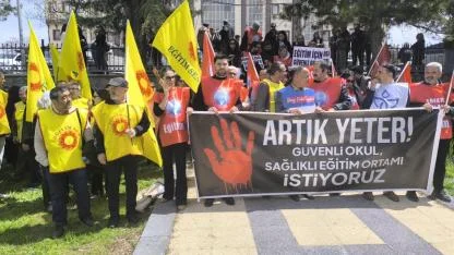 Eğitim-Sen: “Okullarda Şiddete Hayır!”