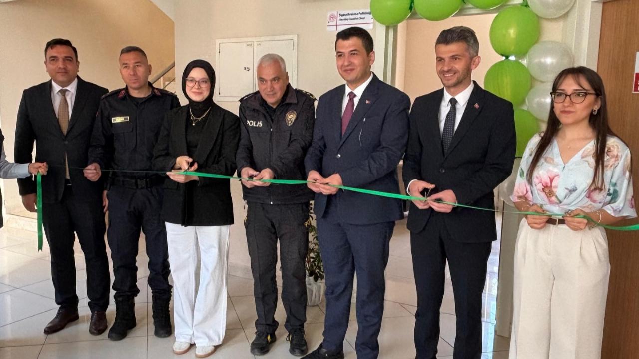 Ermenek’te Sigara Bırakma Polikliniği Hizmete Açıldı