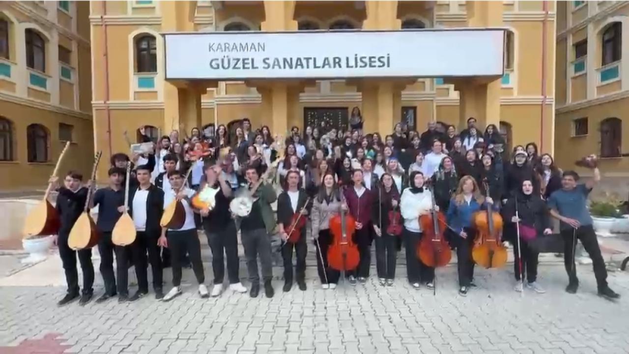 Güzel Sanatlar Lisesi'nden Akran Zorbalığına Farkındalık Videosu