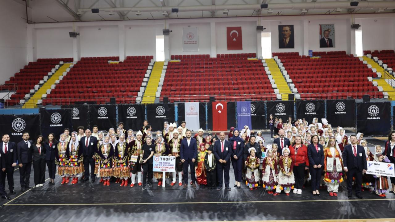 Halk Oyunları İl Birinciliği Tamamlandı