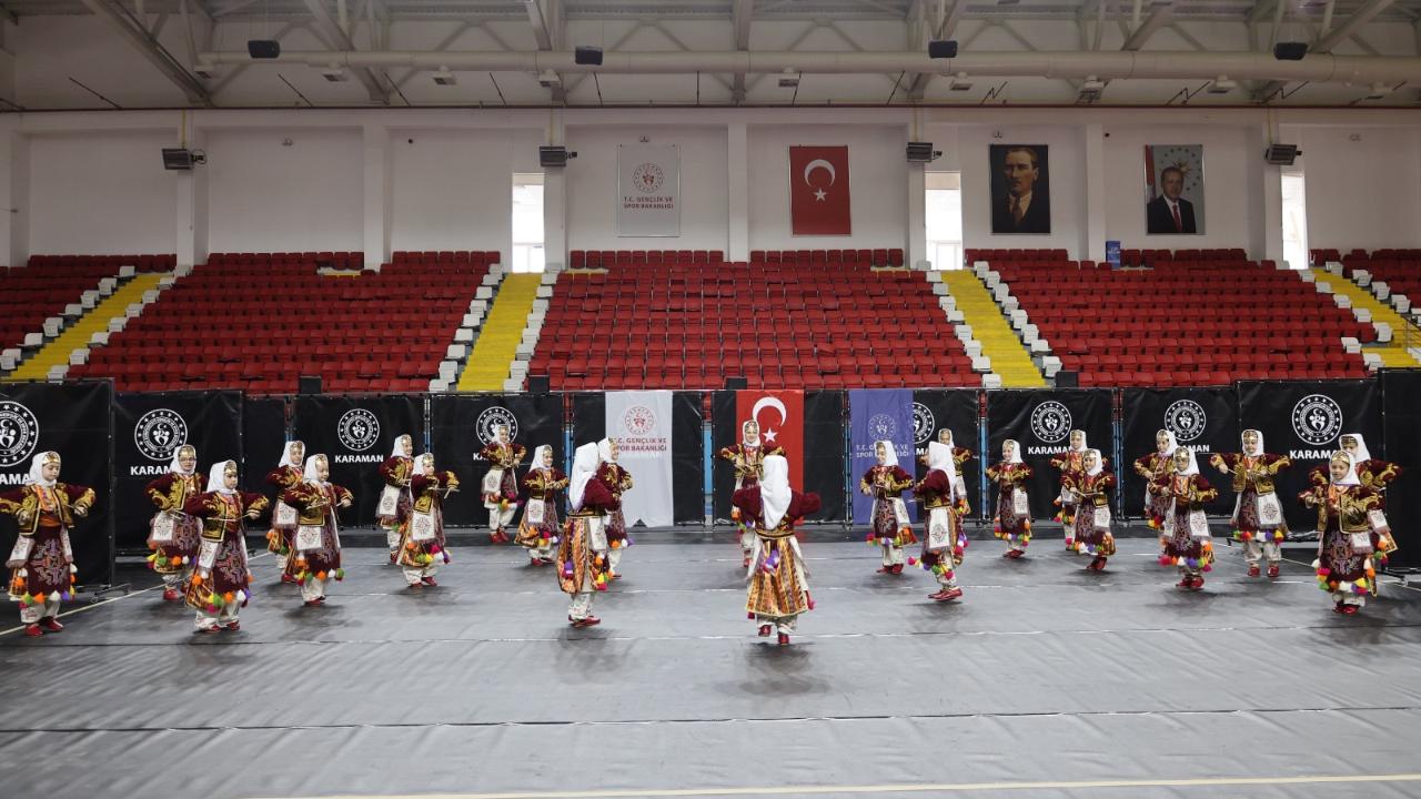 Halk Oyunları İl Birinciliği tamamlandı