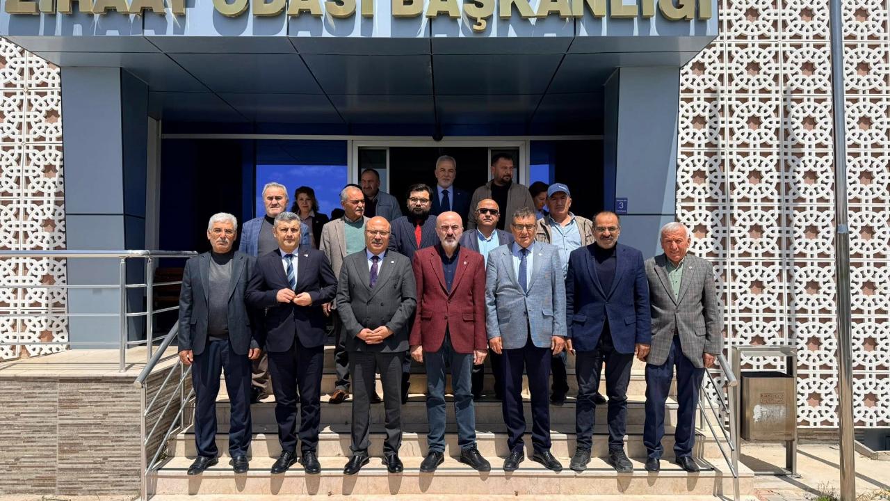 İYİ Parti Heyetinden Ziraat Odasına Ziyaret