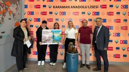 Karaman Anadolu Lisesi Öğrencilerinden “Su Hayattır” Vurgusu