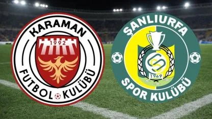 Karaman FK – Şanlıurfaspor Maçı Canlı Yayınlanacak