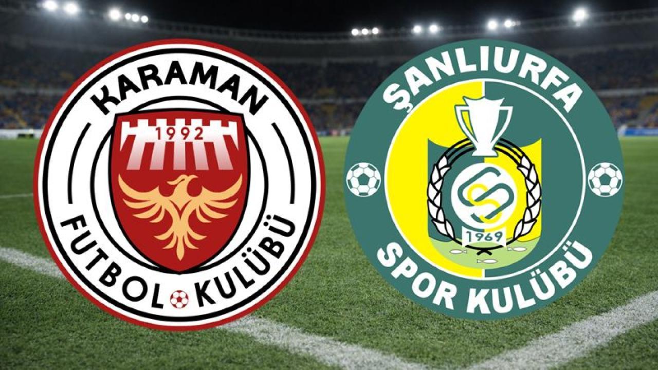 Karaman FK – Şanlıurfaspor Maçı Yayın Programından Çıkarıldı