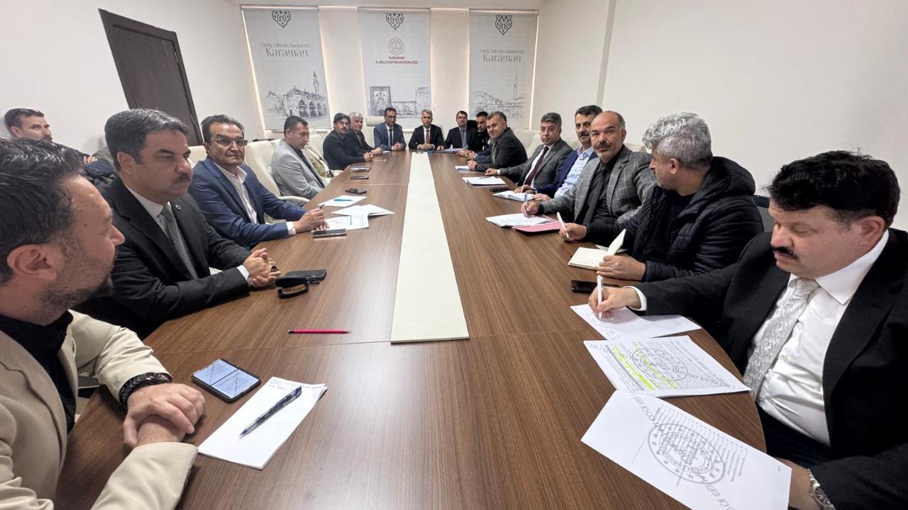 Karaman’da İOKBS Öncesi Güvenlik ve Koordinasyon Toplantısı Yapıldı
