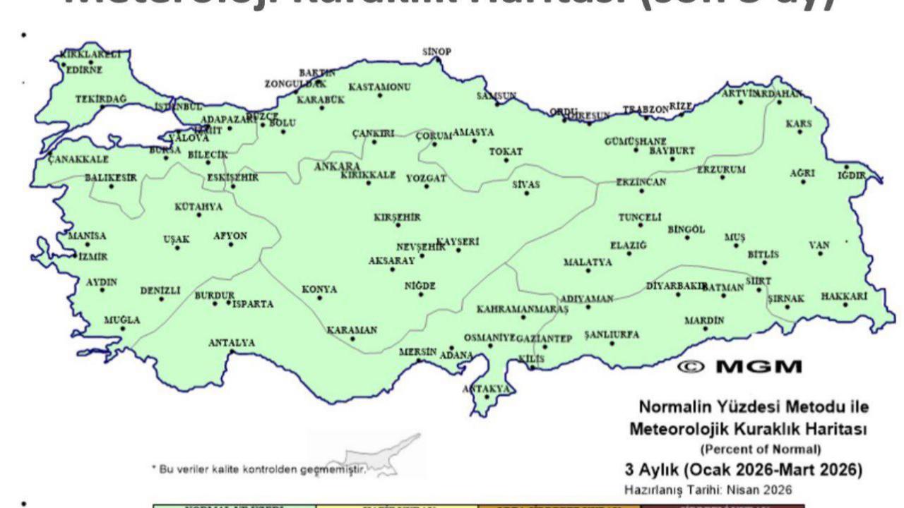 Karaman’da Kuraklık Endişesi Yerini Umuda Bıraktı