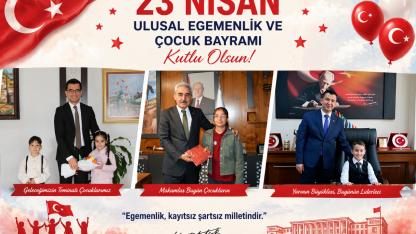 Karaman’da Makamlar 23 Nisan’da Miniklere Emanet Edildi