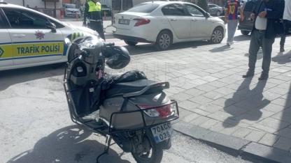 Karaman’da Otomobil ile Motosiklet Çarpıştı: 1 Yaralı