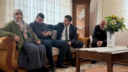 Kaymakam Çam’dan Hane Ziyareti