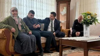 Kaymakam Çam’dan Hane Ziyareti