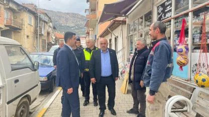 Kaymakam Uğur Muzaffer Çam’dan Güneyyurt’ta Esnaf Ziyareti